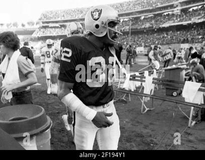 Jack Tatum, a ferocious defensive back known as "The Assassin"  for his violent tackles, died Tuesday of a heart attack. He was 61. In this  1976 file photo, Oakland Raiders Jack Tatum,