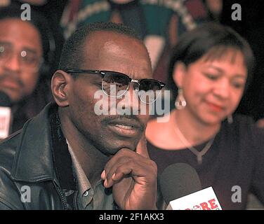Chicago Bears great Walter Payton listens to a question during a news  conference Tuesday, Feb. 2, 1999, in Rosemont, Ill., at which announced he  is being treated for a rare liver disease