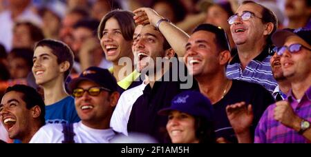 Albert Belle of the Baltimore Orioles during a game against the Anaheim  Angels at Angel Stadium circa 1999 in Anaheim, California. (Larry  Goren/Four Seam Images via AP Images Stock Photo - Alamy