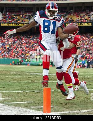 Buffalo Bills wide receiver Terrell Owens (81) in action during