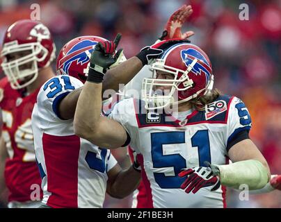 Buffalo Bills: Paul Posluszny 2008/09 - Stitched (S) – National