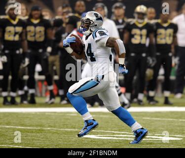 New Orleans Saints' Darren Sharper (42) and Roman Harper (41