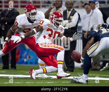 Kansas City Chiefs cornerback Ricardo Colclough before a preseason NFL  football game against the Seattle Seahawks Saturday, Aug. 29, 2009 in Kansas  City, Mo. (AP Photo/Reed Hoffmann Stock Photo - Alamy