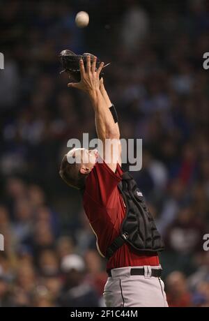 Chicago Cubs' Kosuke Fukudome during a baseball game Wednesday against the  San Diego Padres, May 13, 2009, in Chicago. (AP Photo/Jim Prisching Stock  Photo - Alamy