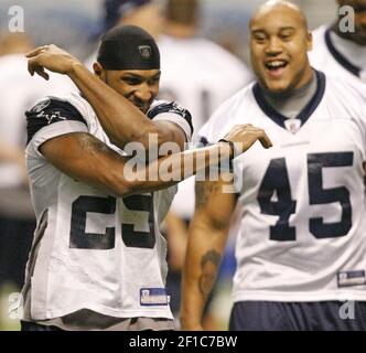 Dallas Cowboys fullback Ronnie Cruz (45) during NFL football training camp,  Tuesday, July 29, 2008, in Oxnard, Calif. (AP Photo/Tony Gutierrez Stock  Photo - Alamy