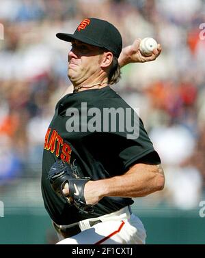 Former San Francisco Giants player Brian Wilson during a ceremony