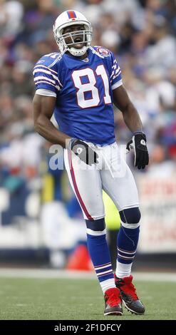 Buffalo Bills wide receiver Terrell Owens (81) in action during training  camp at Pittsford, New York. (Credit Image: © Mark Konezny/Southcreek  Global/ZUMApress.com Stock Photo - Alamy