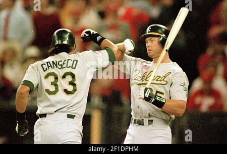 Mark McGwire and Jose Canseco started out as bash brothers, and ended up  with bash beef 