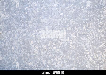 A galvanized steel sheet in the foreground. industrial background. copy space. Stock Photo