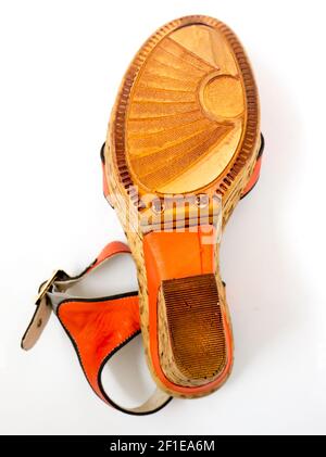 Olteya Woman shoes. Stock Photo