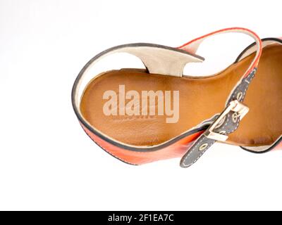 Olteya Woman shoes. Stock Photo