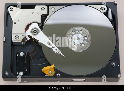 Computer Hard Disk Drive Stock Photo