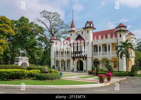 Nakhon Pathom, Thailand - February 26 2017: Sanam Chandra Palace in Nakhon Pathom Province Stock Photo