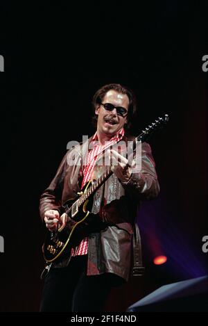 INXS in concert at Wembley Arena in London, UK. 18th June 1997 Stock Photo