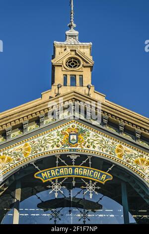 Mercado Agricola, Montevideo, Uruguay Stock Photo