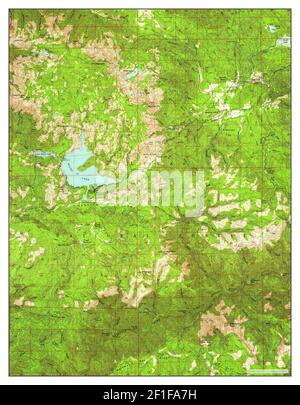 Bucks Lake, California, map 1950, 1:62500, United States of America by Timeless Maps, data U.S. Geological Survey Stock Photo