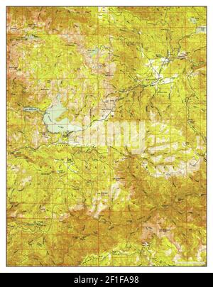 Bucks Lake, California, map 1950, 1:62500, United States of America by Timeless Maps, data U.S. Geological Survey Stock Photo