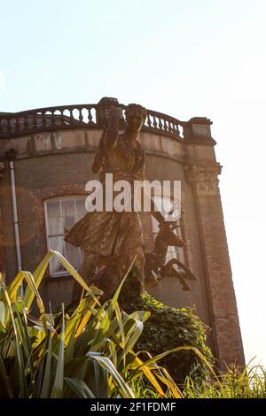 Statue situated in Bantry House Gardens. Bantry, Co Cork. Ireland Stock Photo