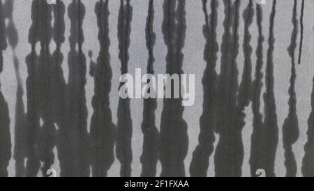 Water marks on concrete Stock Photo