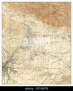 Pasadena California Map 1900 1 United States Of America By Timeless Maps Data U S Geological Survey Stock Photo Alamy