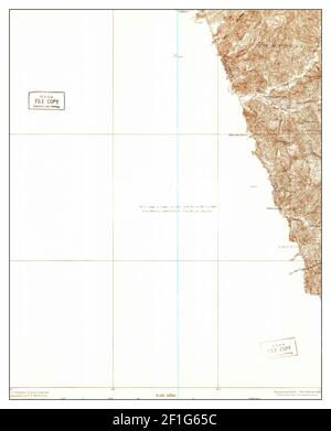 Santa Felicia Canyon, California, map 1931, 1:24000, United States of America by Timeless Maps, data U.S. Geological Survey Stock Photo