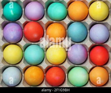 Easter eggs Stock Photo