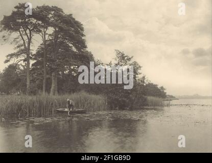 Peter Henry Emerson (British, born Cuba - The Haunt of the Pike Stock Photo