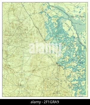 Tsala Apopka, Florida, map 1895, 1:62500, United States of America by Timeless Maps, data U.S. Geological Survey Stock Photo