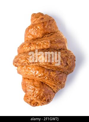 Freshly baked croissants Stock Photo