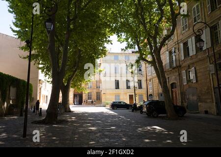 Travel through France - Cote d'Azur - Provence Stock Photo