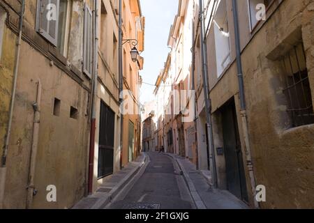 Aix-en-Provence - Travel through France - Cote d'Azur - Provence Stock Photo