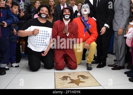 Cepillín the famous Mexican clown died at the age of 75, after being hospitalized in an emergency last week due to a spinal injury. Photo: @pacomxdf Stock Photo