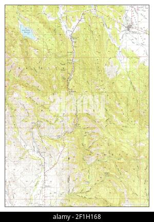 New Meadows, Idaho, map 1954, 1:62500, United States of America by Timeless Maps, data U.S. Geological Survey Stock Photo