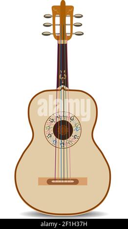 Isolated mexican guitar vector design Stock Vector Image & Art - Alamy