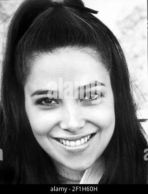 Janet Margolin, Head and Shoulders Publicity Portrait for the Film, 'Buona Sera, Mrs. Campbell', United Artists, 1968 Stock Photo