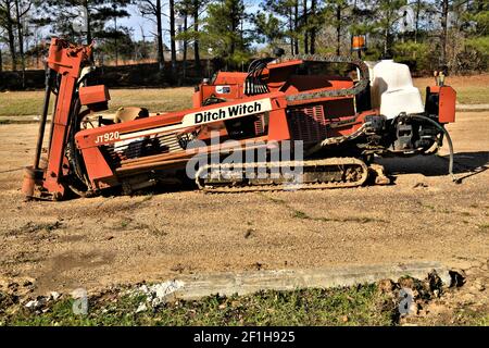 Ditch Witch JT920 directional boring machine. Stock Photo