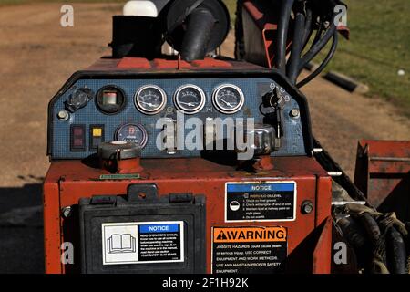 Ditch Witch JT920 directional boring machine. Stock Photo