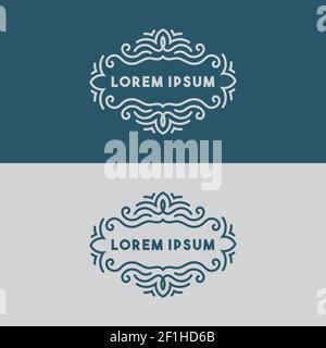 Elegant Mandala Frame dark and bright background Stock Vector