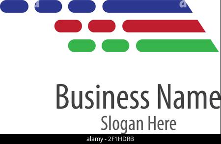 Faster logo template vector icon illustration design Stock Vector