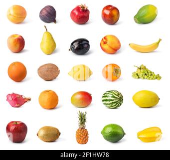 Fruit set Stock Photo