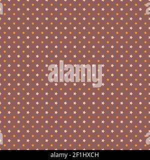 star seamless pattern background vector for scrapbook Stock Vector