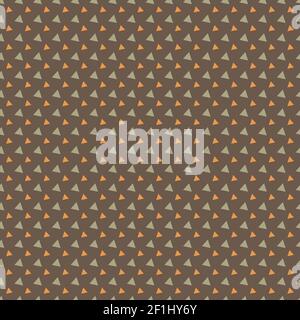 triangle seamless pattern background vector for scrapbook Stock Vector