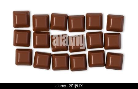 Chocolate bar Stock Photo