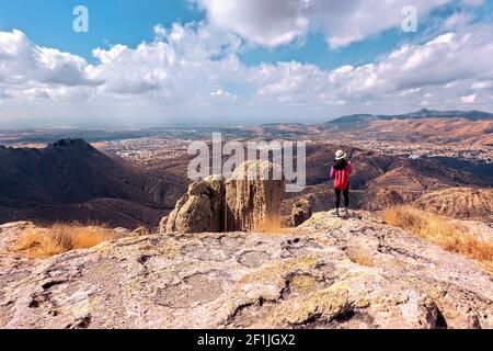 On top of La Bufa, Guanajuato State, Mexico Stock Photo