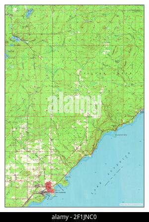 Two Harbors, Minnesota, map 1957, 1:62500, United States of America by Timeless Maps, data U.S. Geological Survey Stock Photo