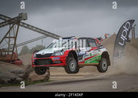 03 Marijan GRIEBEL, (DEU), Stefan KOPCZYK, (DEU), Skoda Fabia R5, action during the 2019 European Rally Championship ERC Liepaja rally, from may 24 to 26, at Liepaja, Lettonie - Photo Alexandre Guillaumot / DPPI Stock Photo