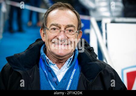 PERNAUT Jean-Pierre, former french TV presenter, portrait during the Trophée Andros 2019 on february 9, 2019, Stade de France at Paris, France - Photo Florent Gooden / DPPI Stock Photo