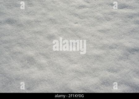 fresh snow cover Stock Photo