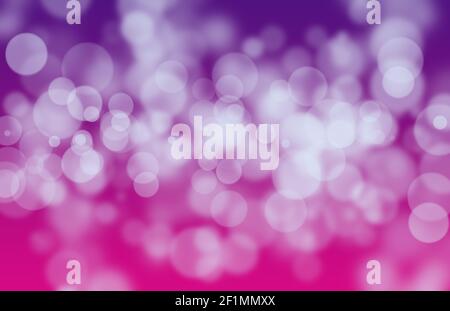 Abstract Pink Bokeh Background Stock Photo