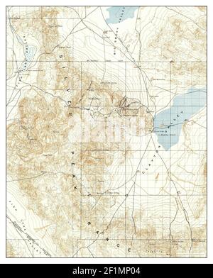 Silver Peak, Nevada, map 1900, 1:125000, United States of America by Timeless Maps, data U.S. Geological Survey Stock Photo